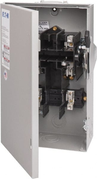Safety Switch: NEMA 3R, 60 Amp, 240VAC, Fused MPN:DG222NRB