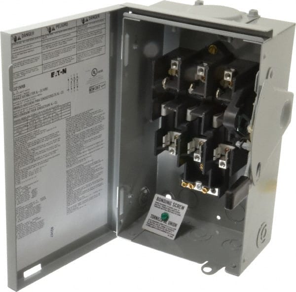 Safety Switch: NEMA 3R, 30 Amp, 240VAC, Fused MPN:DG321NRB