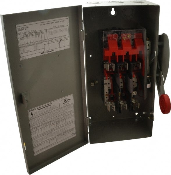 Safety Switch: NEMA 1, 60 Amp, Fused MPN:DH362FGK