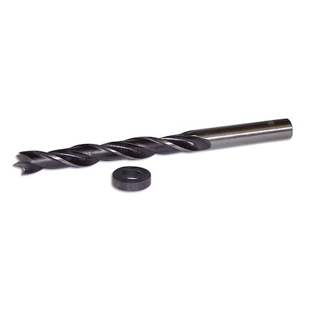 Brad Point Drill Bit, HSS, 3/8 in. MPN:30039