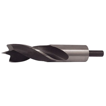 Brad Point Drill Bit, HSS, 1 in. MPN:30045
