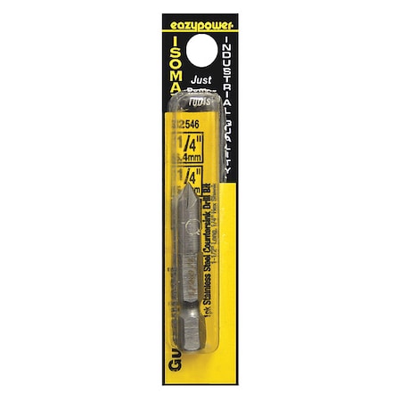 Drill Bit, HSS, 1/4 in. MPN:32546