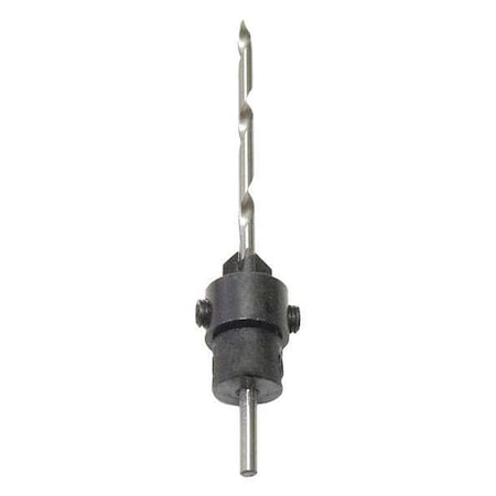 Drill/Countersink, 3-1/2 in L, Sandblasted MPN:30180