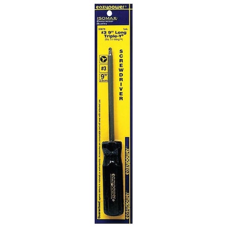 Tri-Wing Screwdriver #3 Round MPN:35676