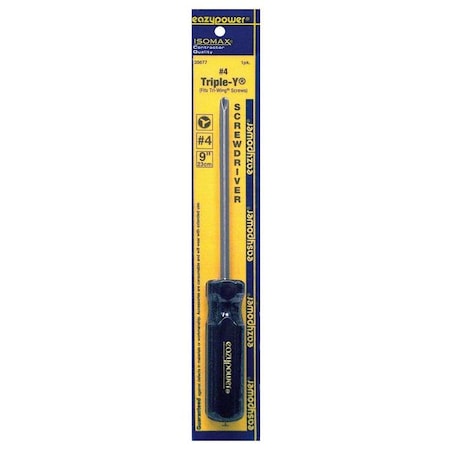 Tri-Wing Screwdriver #4 Round MPN:35677