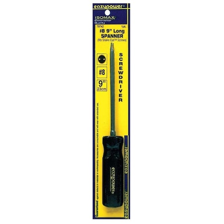 Tamper Resistant Spanner Screwdriver #8 Round MPN:79742