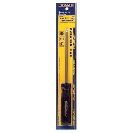 Tamper Resistant Spanner Screwdriver #10 Round MPN:79743