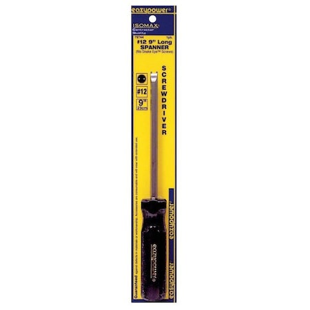 Tamper Resistant Spanner Screwdriver #12 Round MPN:79744