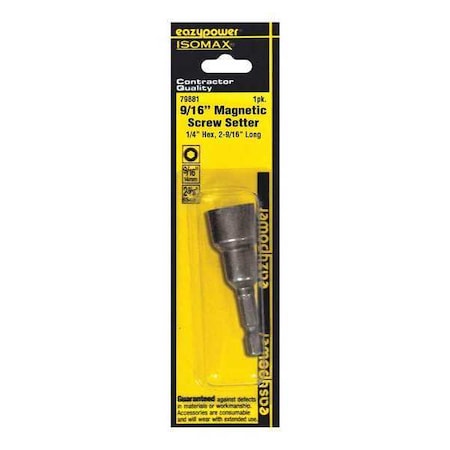 Magnetic Nut Setters, 9/16