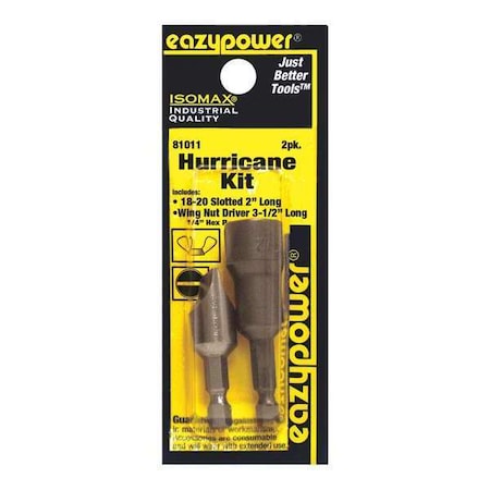 Hurricane Power Bit Kit, No. 18-20, 2 pcs. MPN:81011