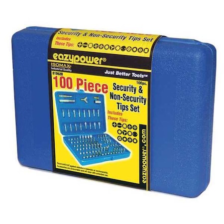 Security Tip Box Assortment, 100 pcs. MPN:81962