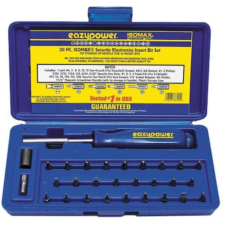 Security Bit Set, Pieces 30 MPN:86155