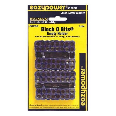 Block O Bit Case, Empty MPN:88289