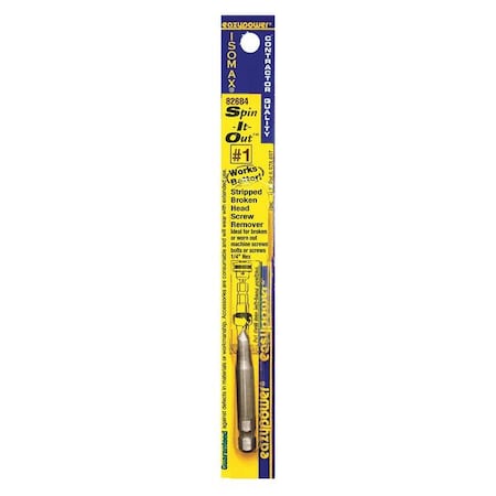 Damaged Screw Remover, No.1 Spin It Out MPN:82684