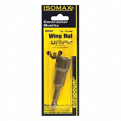 Wing Nut Driver 3 1/4 Hex MPN:80942