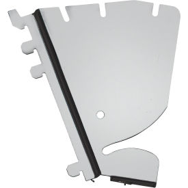 Quantum® Partition Wall Hanging Bracket Adjustable Angle Chrome Pack of 2 WS-HBBA