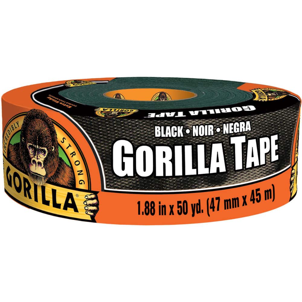 Duct & Foil Tape, Thickness (mil): 16.7500 , Color: Black , Tape Material: Polyethylene Cloth , Tensile Strength (Lb./Inch): 50.00  MPN:108084