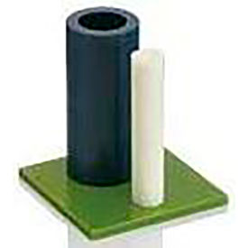 Professional Plastics Green Oil-Filled Cast Nylon Tube 1.500