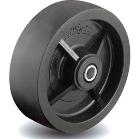 Colson® 4 Series Wheel 5.00008.839 WS - 8 x 2 Polyolefin 1/2 Straight Roller Bearing - Black 5.00008.839 WS