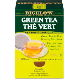 Bigelow® Green Tea Pods 1.90 oz 18/Box RCB07906