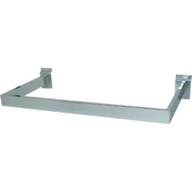 U-Shaped Rectangular Tubing Hangrail - Chrome SW/R81 - Pkg Qty 10