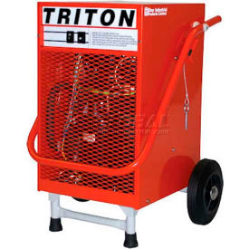 Ebac Triton Portable Dehumidifier w/Handle & Pump 110V 52 Pints TRITON