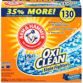 Arm & Hammer Power of OxiClean Detergent Powder 9.92 lb. Box 3 Boxes - 3320000108 33200-06510