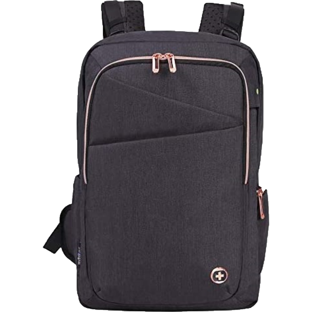 SwissDigital KatyRose Massage Business Backpack With 15.6in Laptop Pocket, Gray MPN:SD1006M-01