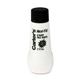 Avery® Carter's Neat-Flo™ Stamp Pad Inker Black Ink 2 fl. oz. 21448
