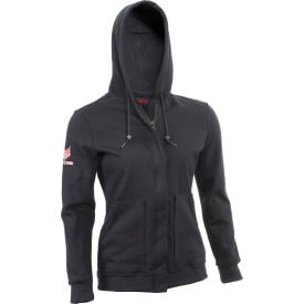 DRIFIRE® Women's Flame Resistant Zip Front Hoodie S Tall Navy SWSI2ZW-SMT