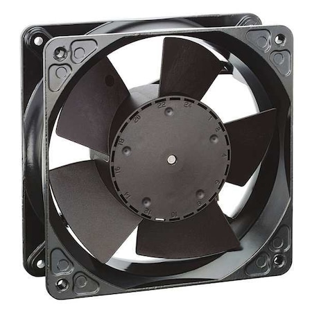 Axial Fan, Square, 24V DC, 1 Phase, Cast Aluminum, 4 11/16 in W. MPN:4184NXHU