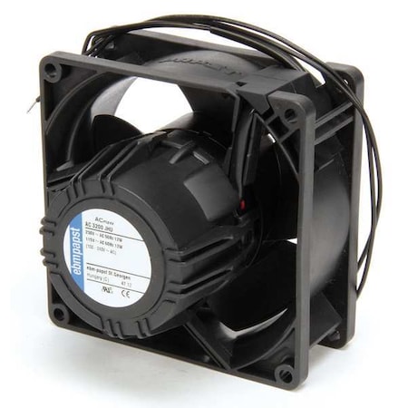 Axial Fan, Square, 115/230V AC, 1 Phase, Fiberglass Reinforced Plastic, 3 5/8 in W. MPN:AC3200JHU