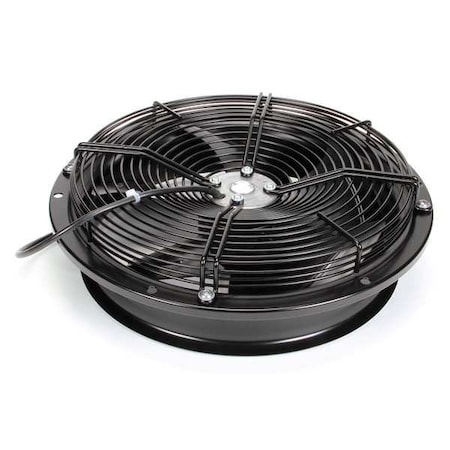 Standard Round Axial Fan, Round, 115V AC, 1 Phase, Galvanized Steel, 397mm W. MPN:W4E315-CS22-71