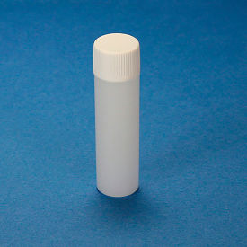Scintillation Vial 6.5mL PE with Attached White Screw Cap 1000/Pack 101020