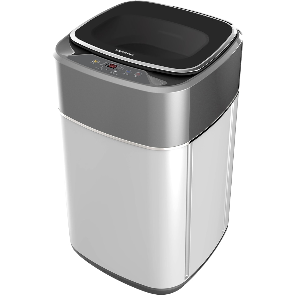 Nostalgia Electrics Farberware Professional 1.0 Cu Ft Clothes Washer, White/Silver MPN:FCW10BSCWHA