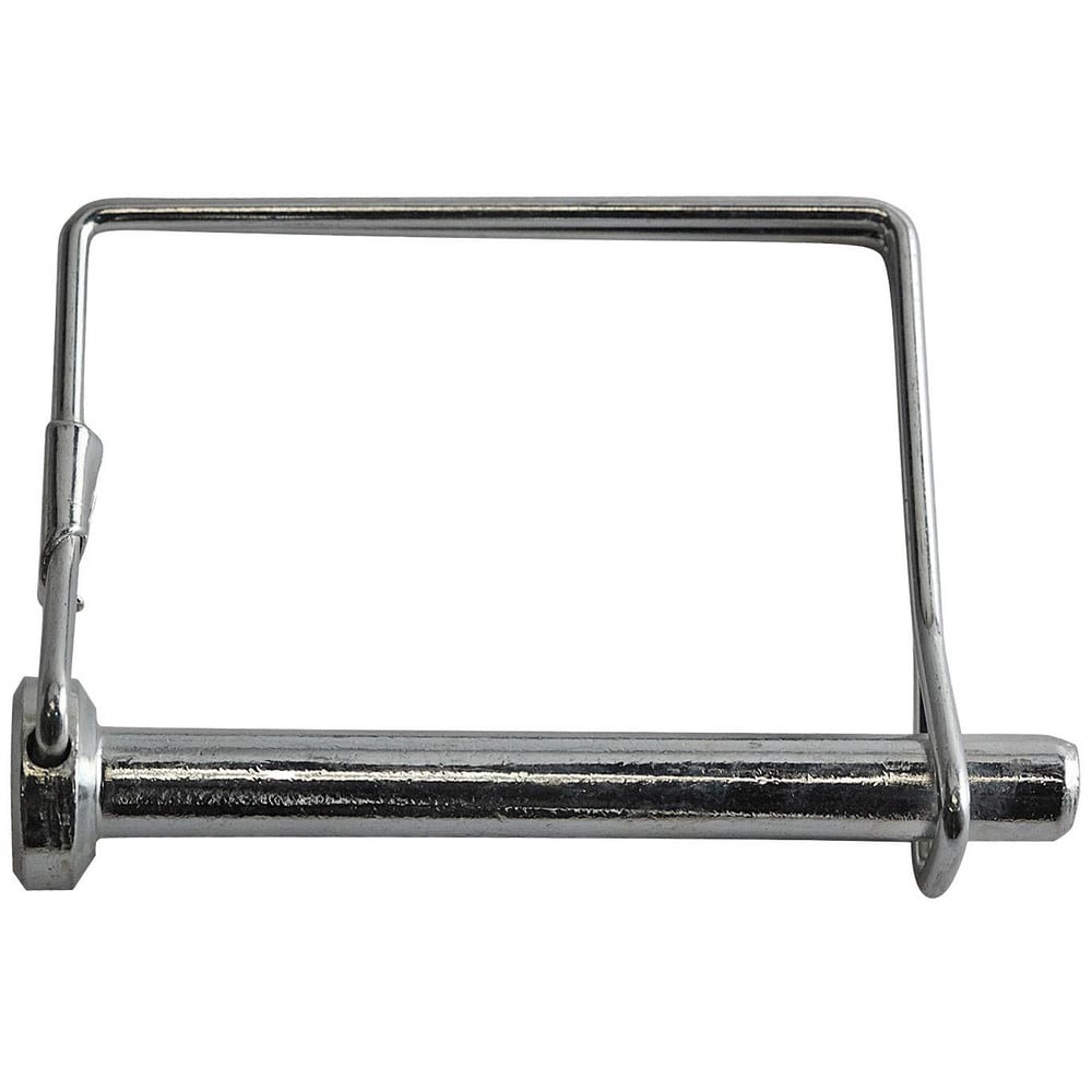 Snap & Locking Pins; Pin Diameter: .375; Overall Length: 2.75; Retainer Shape: Square; Retainer Style: Double Wire; Retainer Material: Carbon Steel; Pin Material: Carbon Steel MPN:SNAP-375-2500S