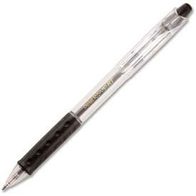 Pentel® RSVP Ballpoint Retractable Pen Refillable Medium Black Ink Dozen BK93A