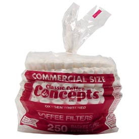 Classic Coffee Concepts CF12P - 12-Cup Coffee Filters 250 Count CF12FP