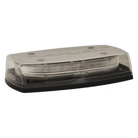 Mini Lightbar, LED, Amber/Clear, 11