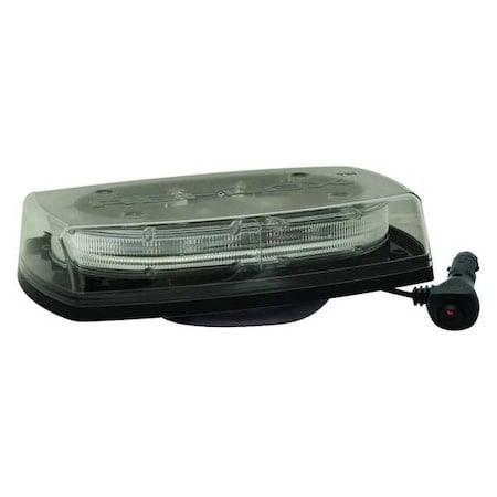Mini Lightbar, LED, Amber/Clear, 11