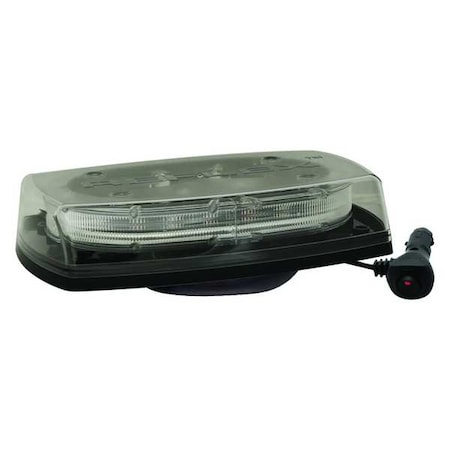 Mini Lightbar, LED, Amber/Clear, 11