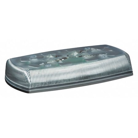 Mini Lightbar, LED, Permanent, 8 Heads MPN:5580CA