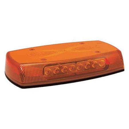 Mini Lightbar, Amber, Permanent, 20 Heads MPN:5590A