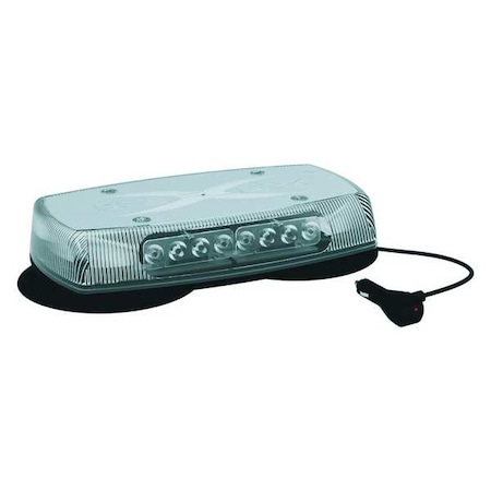 Mini Lightbar, LED, Amber/Clear, Magnetic MPN:5590CAC-VM