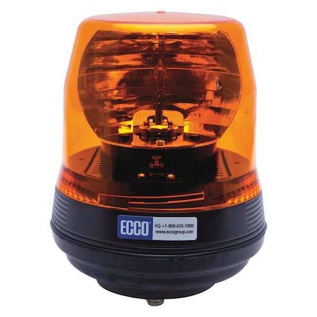 Rotating Beacon, Polycarbonate, 8-13/64
