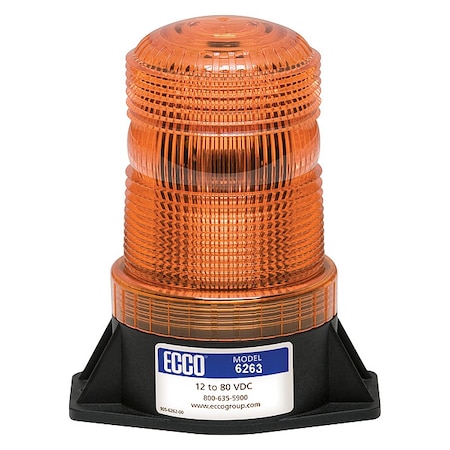 Beacon Light, Amber, Flashing MPN:6263A