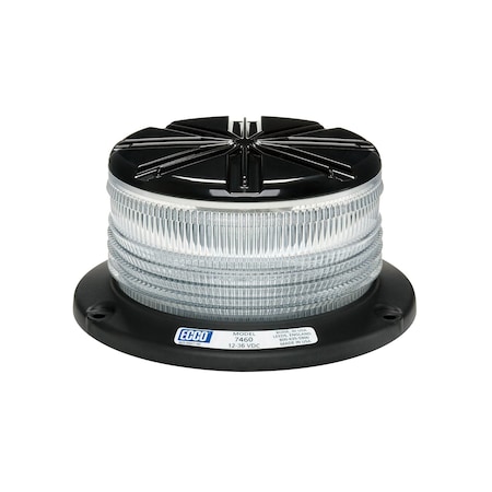 Led Beacon, Low Profile, 12-36Vdc, Clear MPN:7460CC
