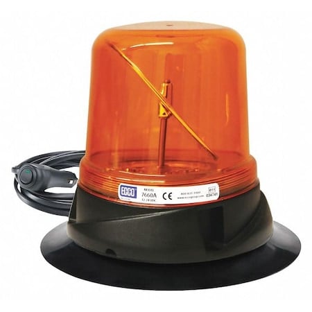 Rotating Beacon, Amber, 6-13/64