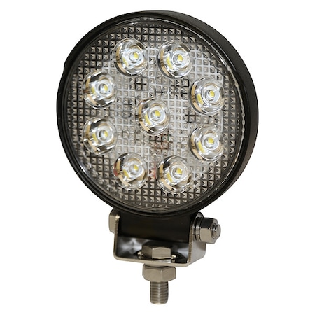 Flood Light, 950 lm, Round, LED, 3