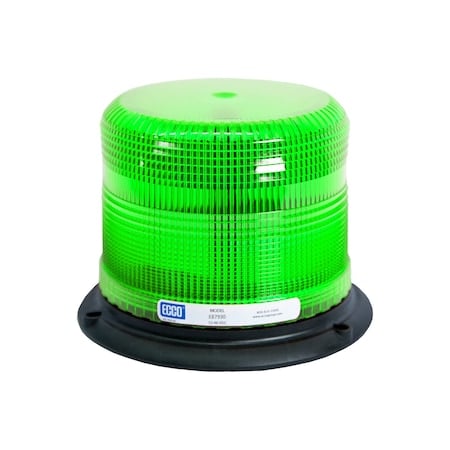 Led Beacon, Epoxy Filled, Low Pro, Green MPN:EB7930G